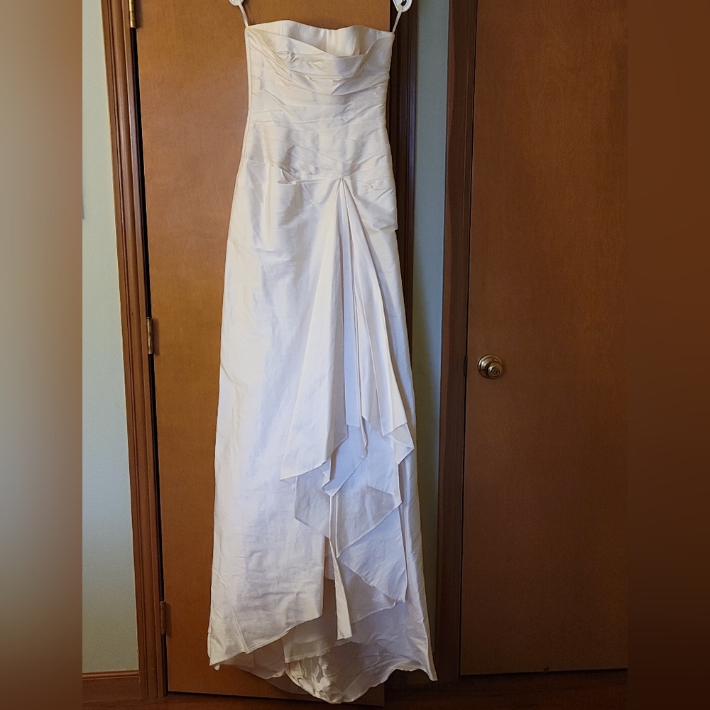 Cymbeline Cream Silk Wedding Dress